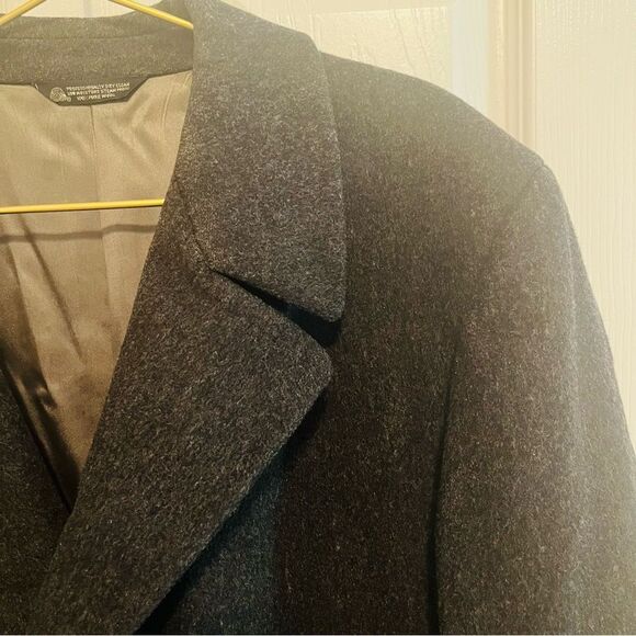 Givenchy Men's Classic Wool Pea Coat - Picture 5 of 16